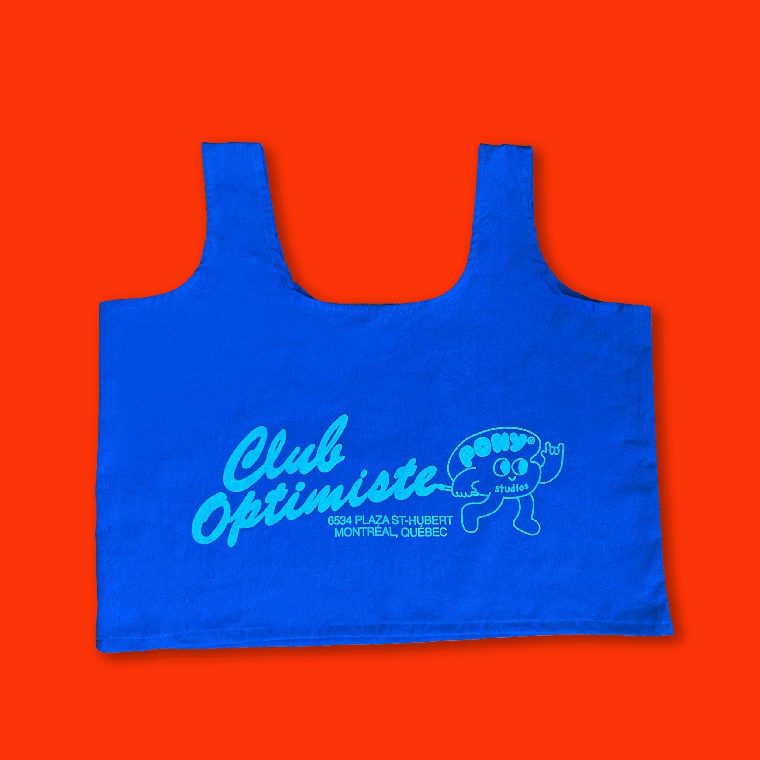 Camisole Club Optimiste - Bleu