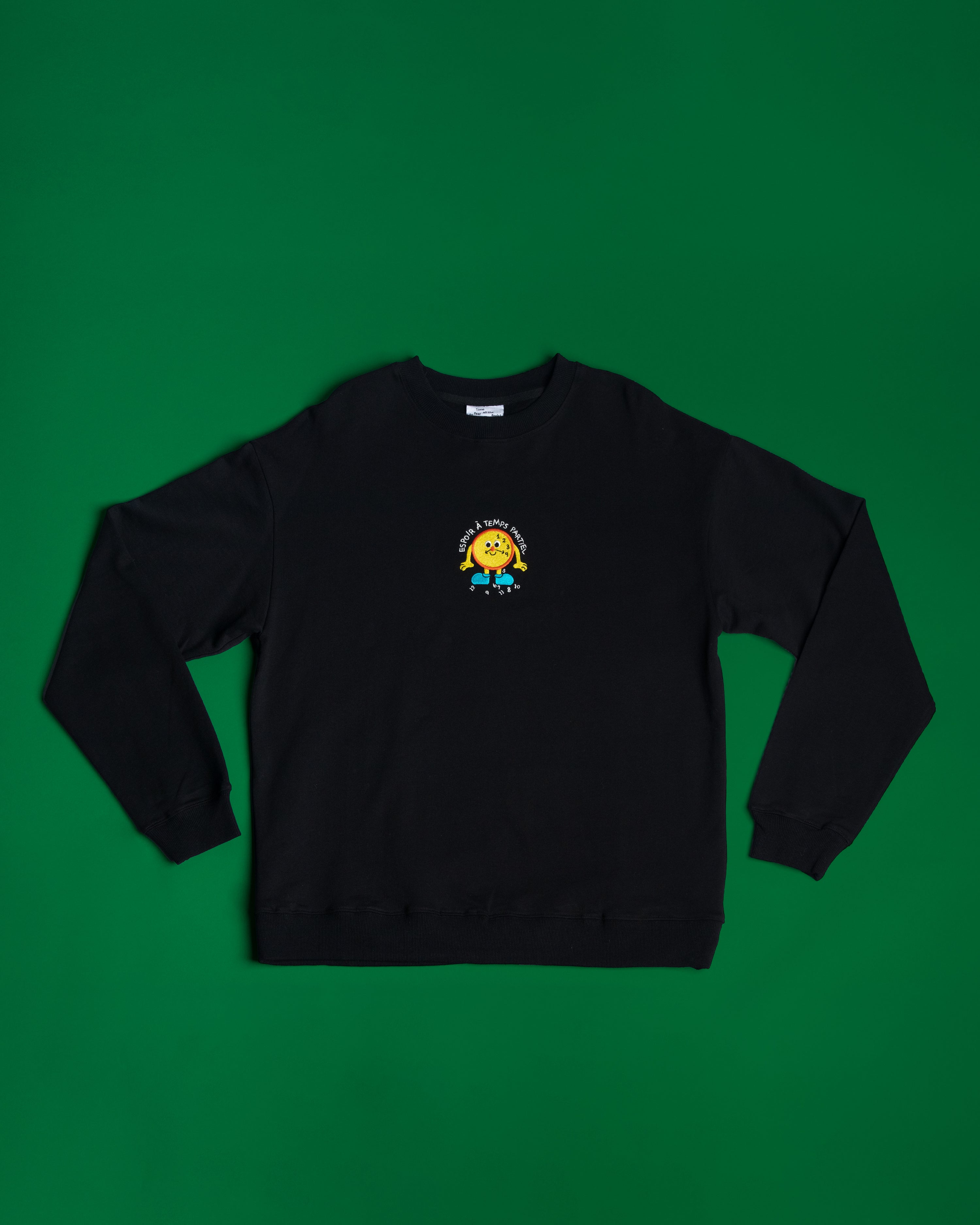 Coton ouaté Espoir à temps partiel - Noir