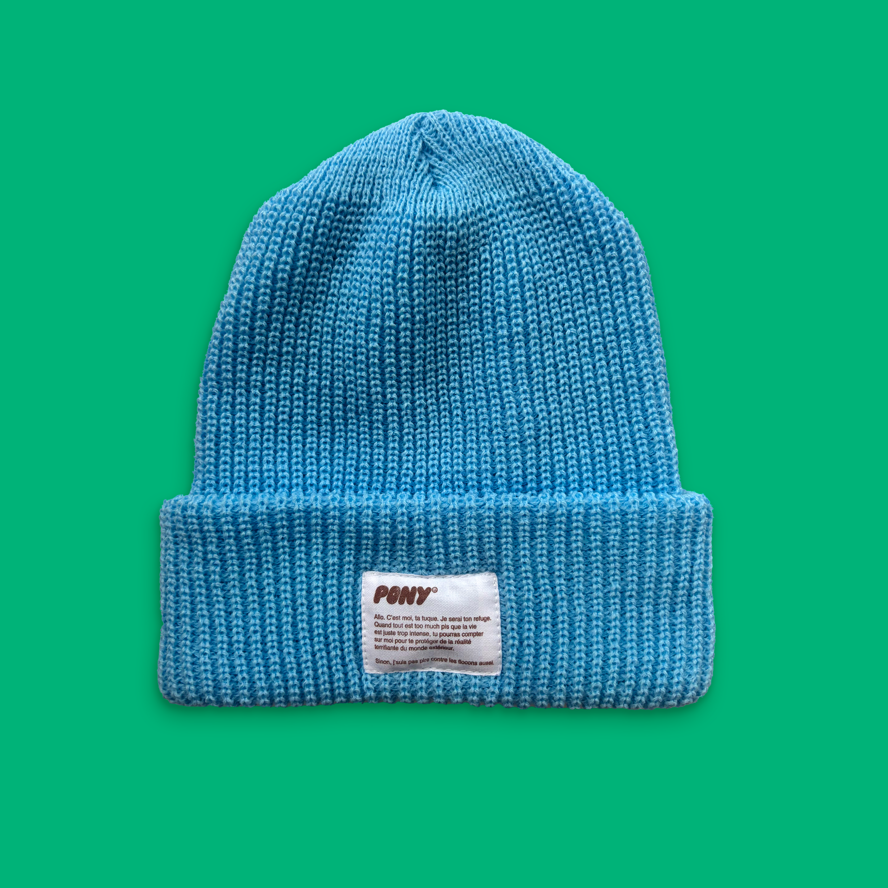 Tuque protectrice - Bleu ciel