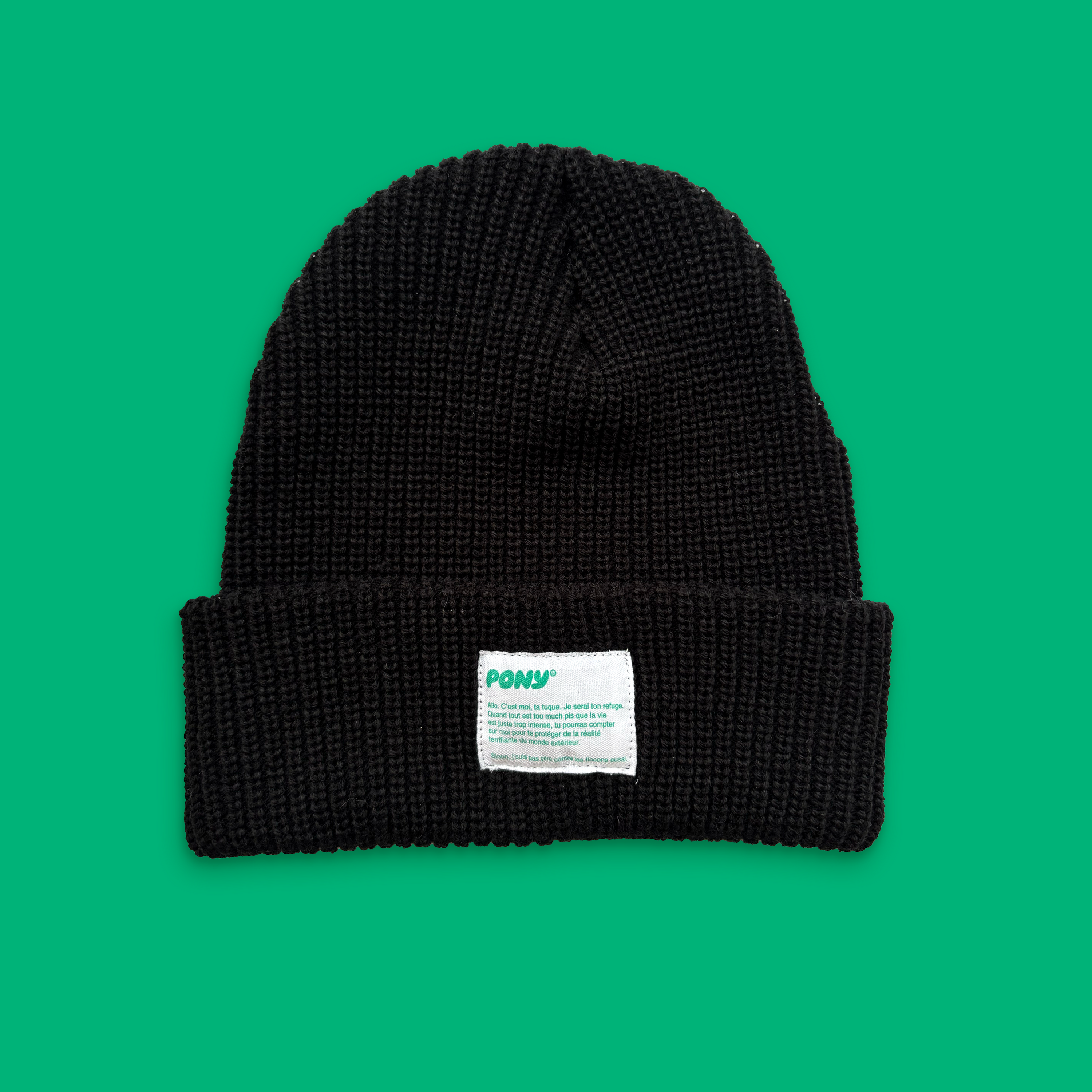 Tuque protectrice - Noir
