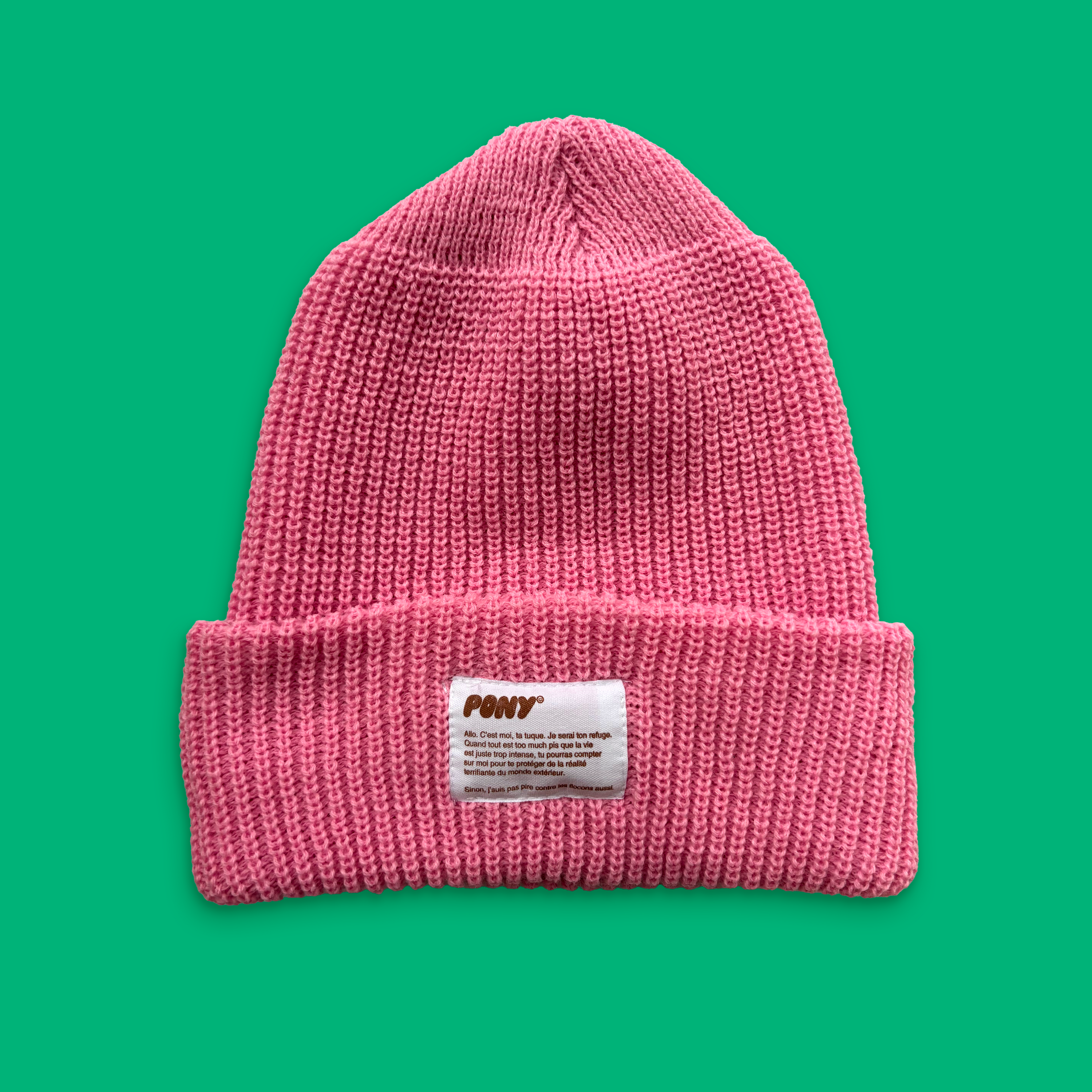 Tuque protectrice - Rose