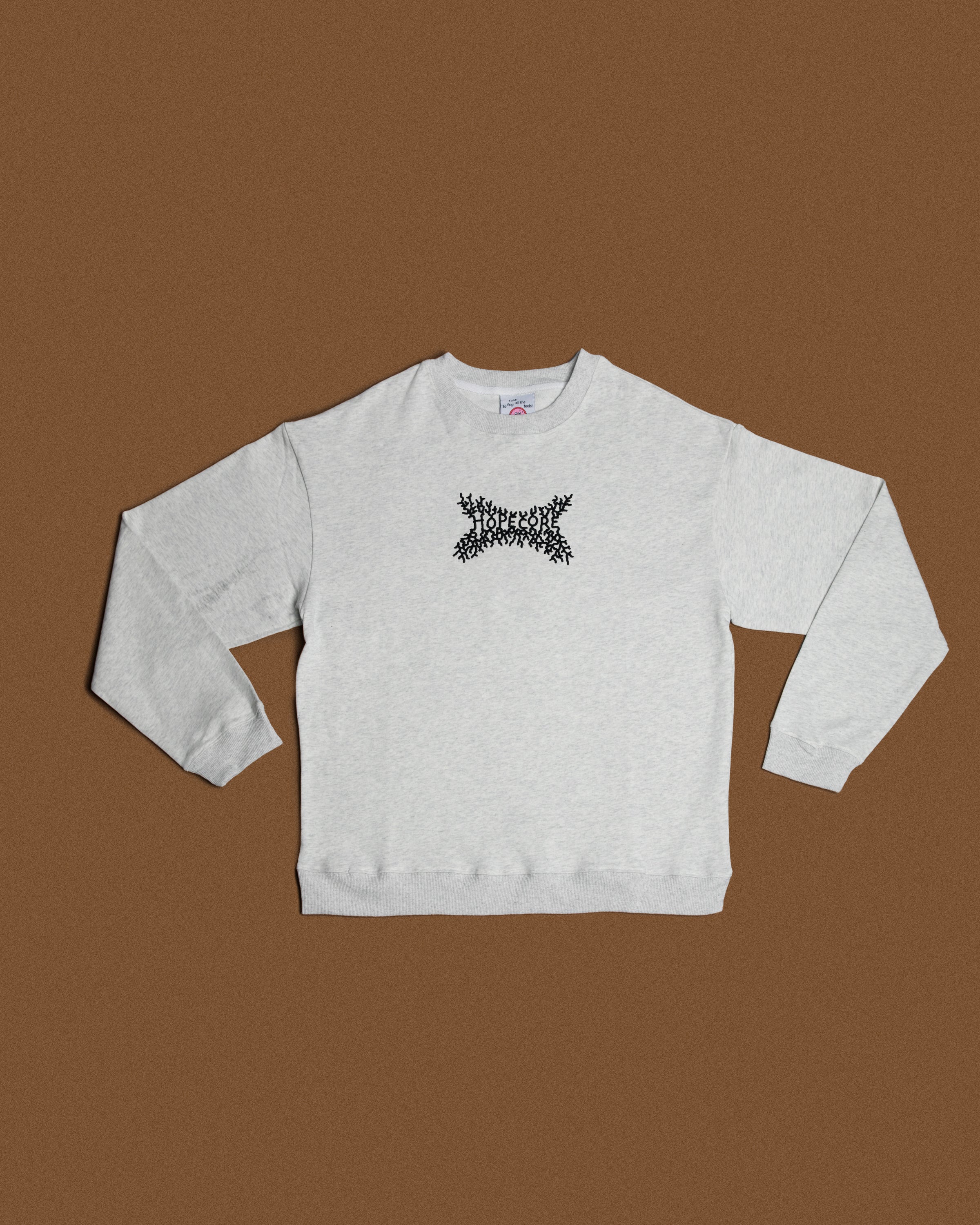 Coton ouaté Hopecore - Gris pâle