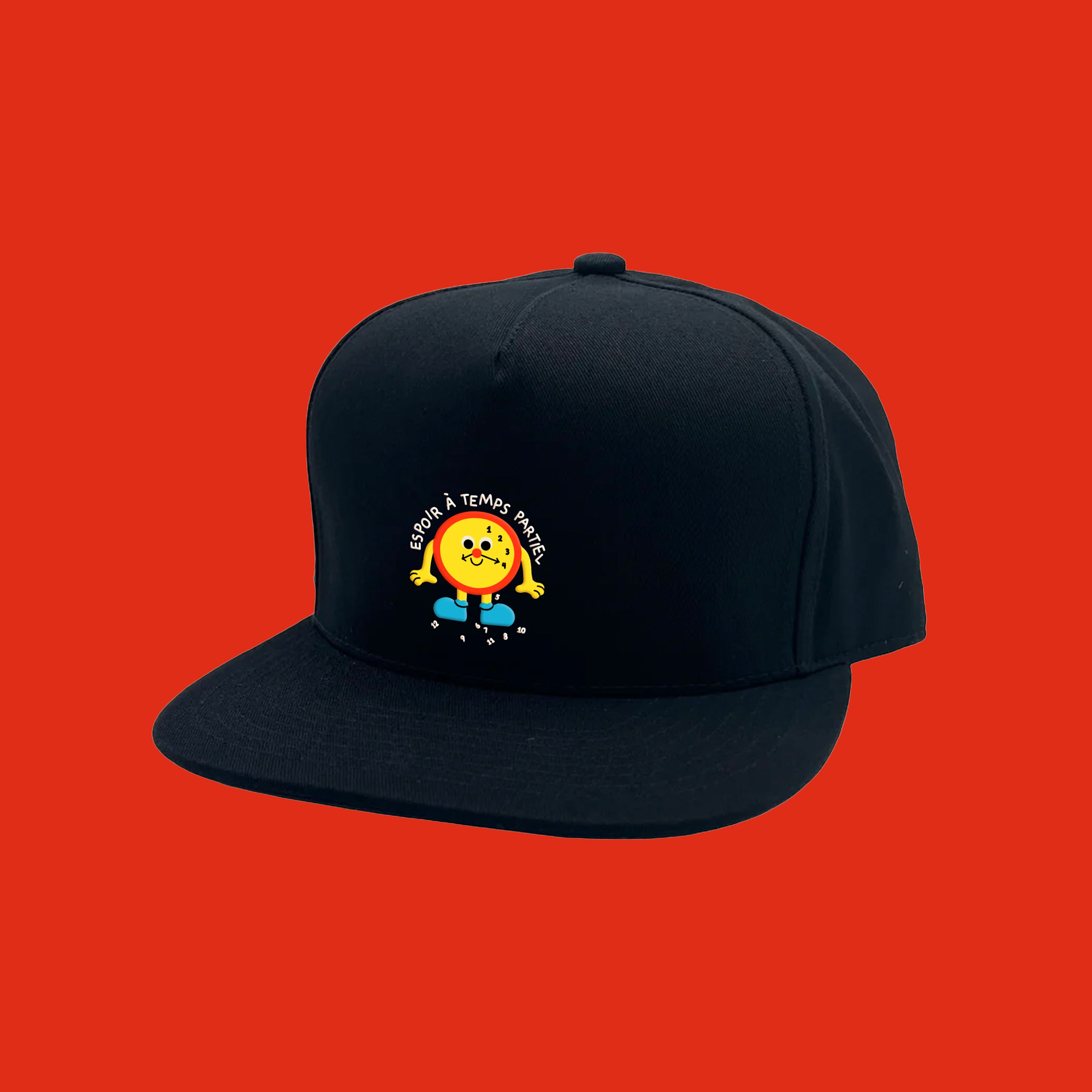 Casquette skate Espoir à temps partiel - Noir