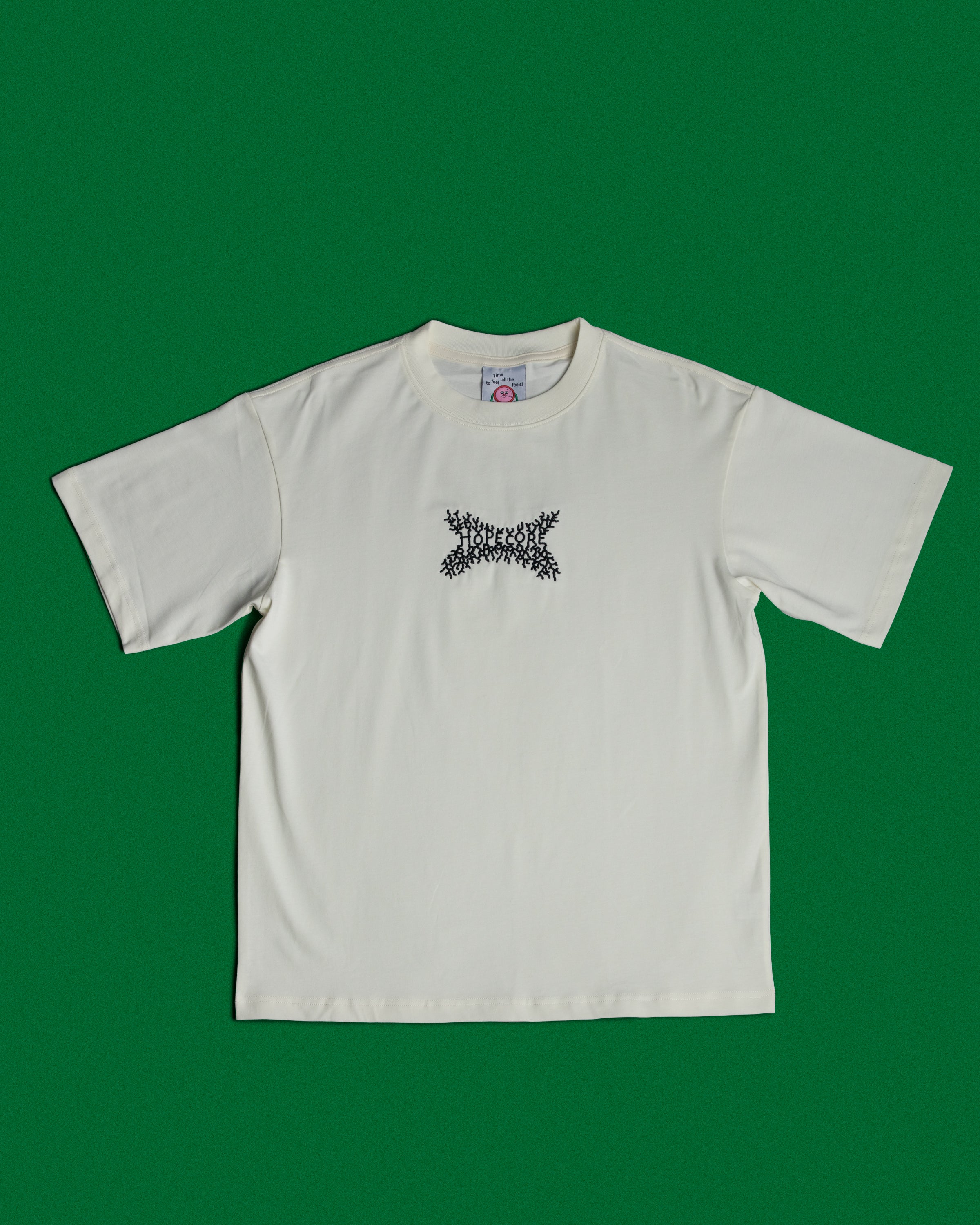 T-shirt Hopecore - Blanc Cassé