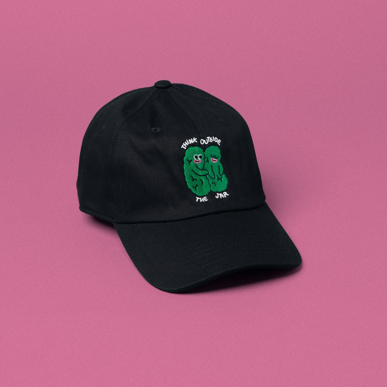 Casquette baseball Think Outside the jar - Noir